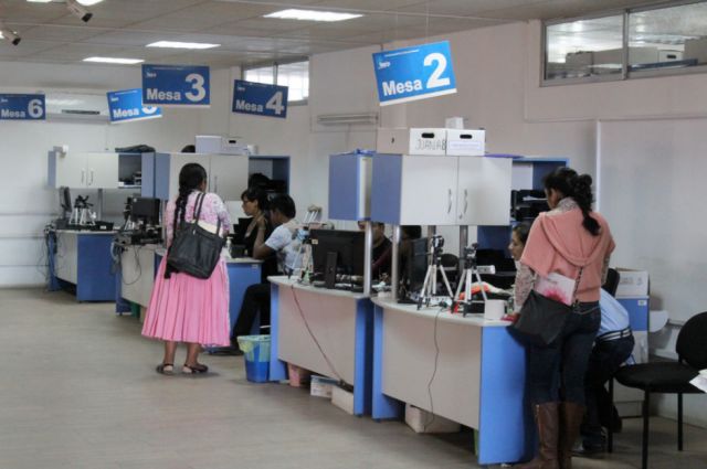 Segip amplía el horario de atención en Tarija