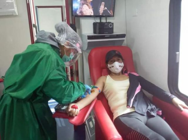 La donación voluntaria de plasma hiperinmune en Tarija es mínima