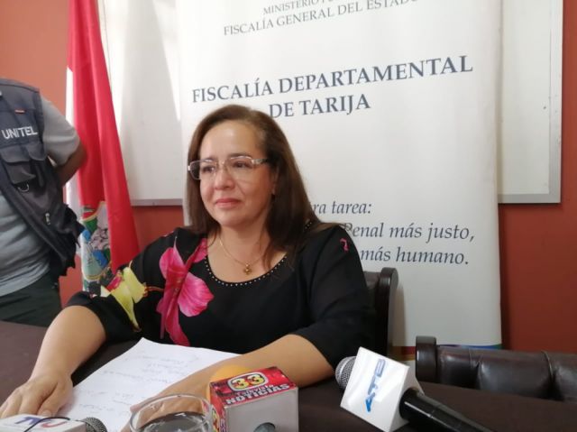 Fiscal Departamental de Tarija, Carla Oller, da positivo a Covid-19