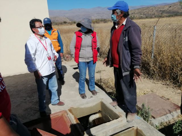 Defensoría verifica la falta de agua en San Lorenzo-Tarija 
