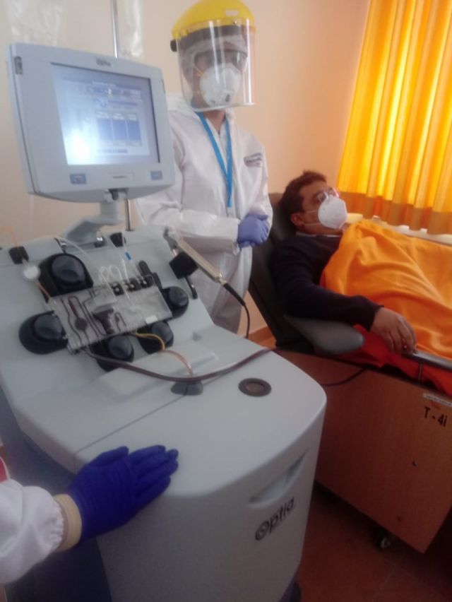Inauguran equipo de aféresis en Tarija, piden donantes 