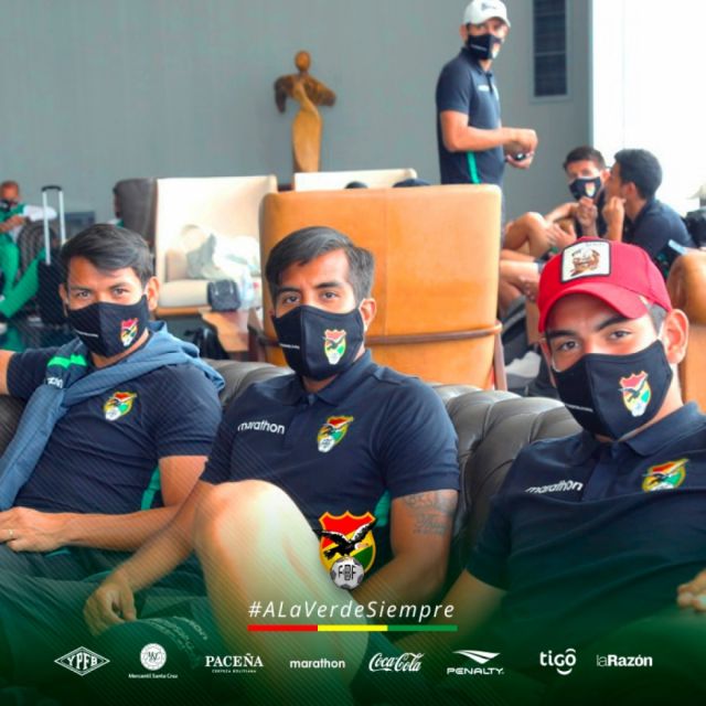 El seleccionado boliviano regresó a La Paz