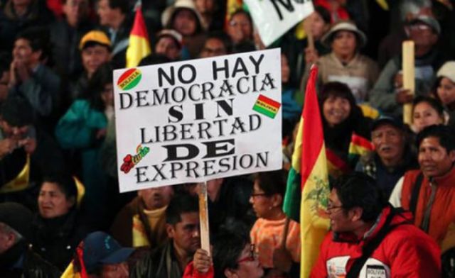 Agresiones a la libertad de expresión en Bolivia aumentaron en 383% en un año, según ANP