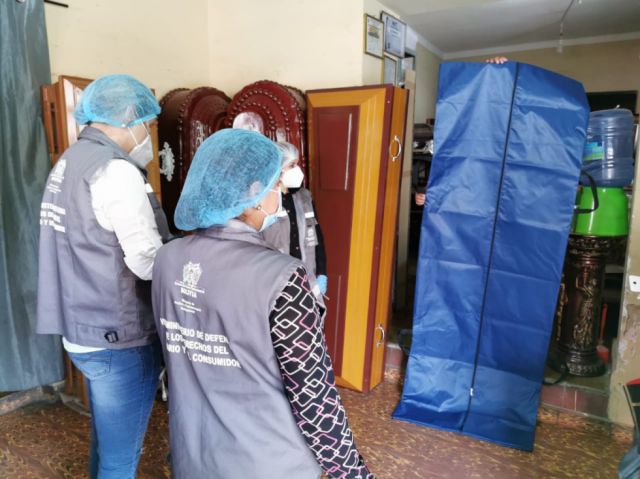 Defensa al Consumidor indaga cobros en funerarias de Tarija