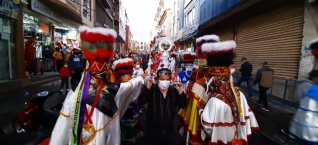 Pese al Covid, los chunchos salieron por San Roque