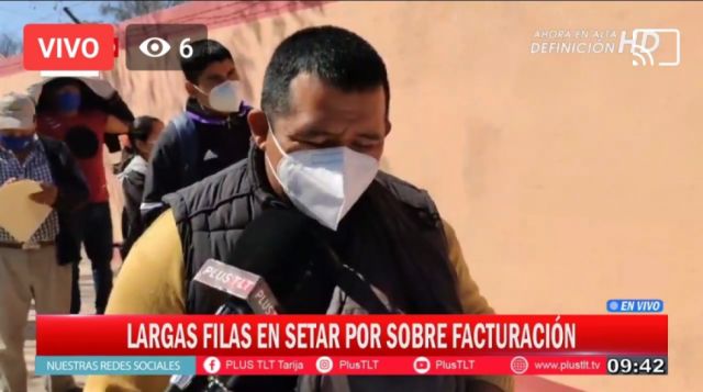 Usuarios de Tarija reclamaron a Setar que el precio de la luz subió un 100%