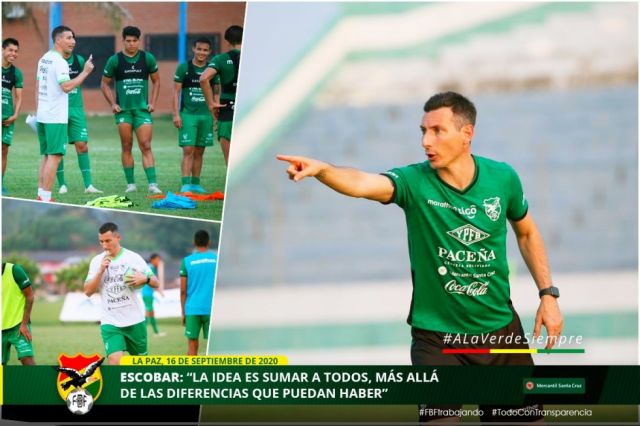 Escobar destacó el trabajo de los juveniles y experimentados 