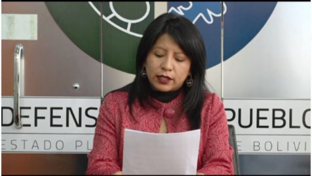  Defensoría acusa al Gobierno de delitos de lesa humanidad