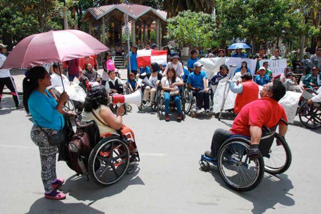 Personas con discapacidad prevén movilizarse por bono de Bs 1.000