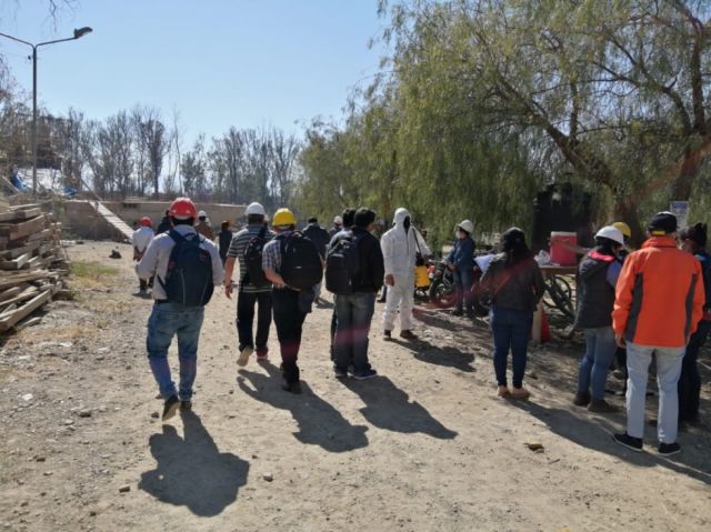 Vecinos del barrio San Martín protestan contra Paz y “su Puente Millonario”