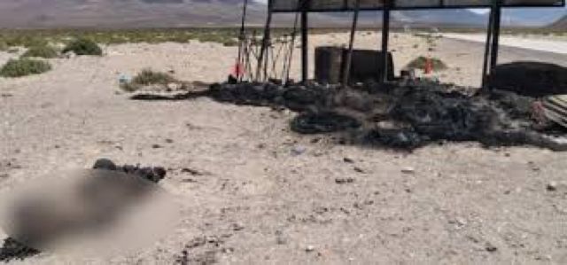 Encuentran el cuerpo de un hombre calcinado en una comunidad de la provincia Sabaya de Oruro