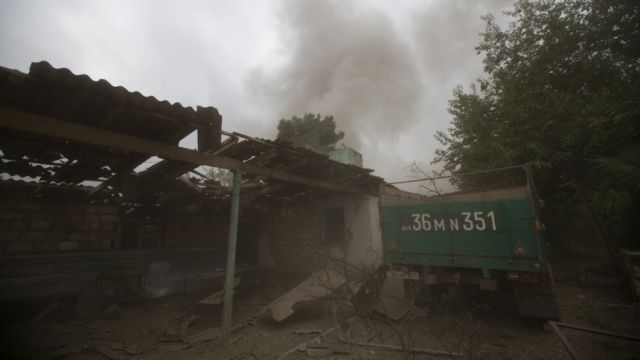 Denuncian en Armenia el uso de misiles balísticos contra civiles en Nagorno Karabaj