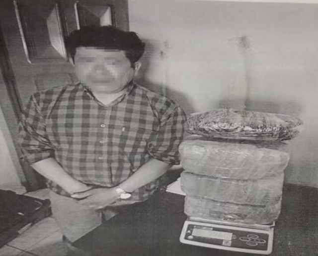 Sentencian a sujeto por  tráfico de marihuana 