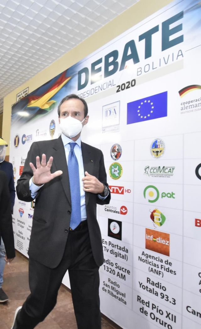 Arranca el Debate Presidencial Bolivia 2020 con la ausencia de dos candidatos