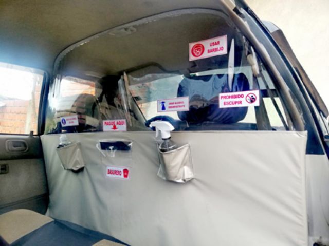 Tarija: La labor de ser taxista  en medio de la pandemia