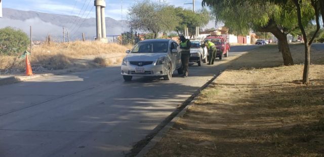 Policía recaudó Bs 600 mil por multas a vehículos en pandemia 