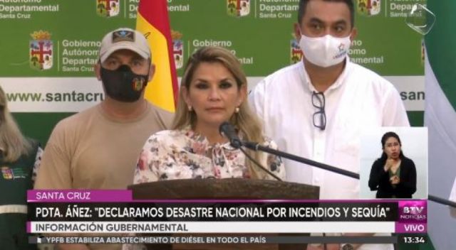 Gobierno declara desastre nacional por sequías e incendios