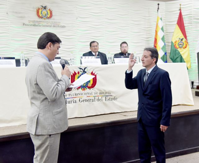 Alejandro Roda asume como Procurador interino, tras el cese de Alberto Morales