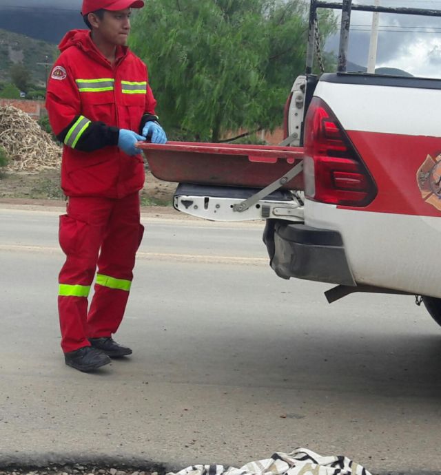 Bomberos voluntarios lloran la partida de Gabriel Llanos