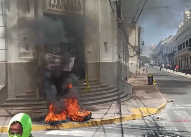CIDH expresa preocupación ante hechos de violencia registrados en frontis de la Fiscalía 