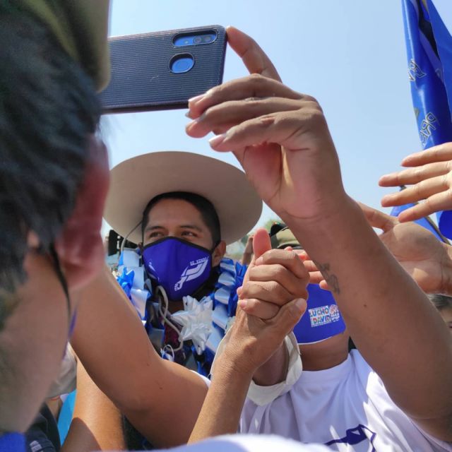 Andrónico llegó a fortalecer campaña del MAS a Tarija
