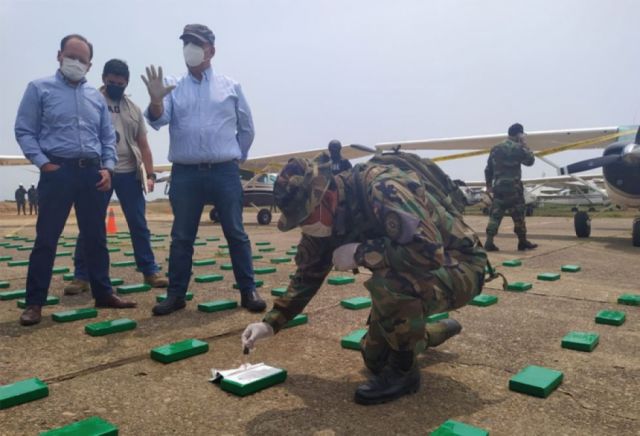 Entre enero y octubre, la Policía secuestró más de 436 toneladas de marihuana y cocaína