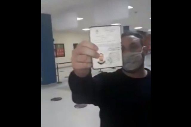 Fagioli en el aeropuerto de El Alto