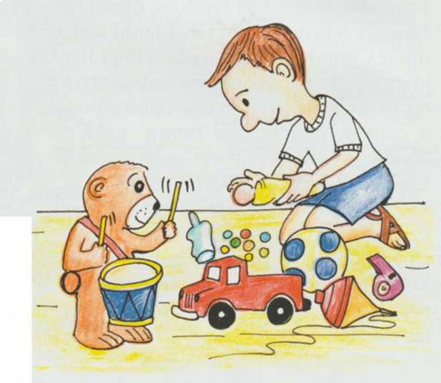 Los juguetes del niño