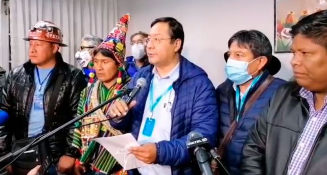 Añez reconoce triunfo del MAS y Arce ofrece Gobierno de unidad