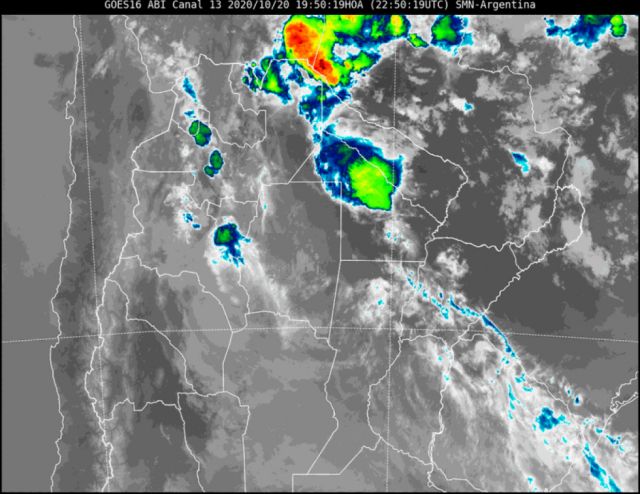 El Chaco respira tormentas, llueve en la zona tripartita 