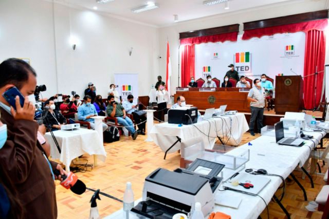 Cómputo final: CC gana Tarija, pero el MAS se impone en 5 provincias