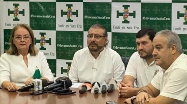 Comité Cívico Pro Santa Cruz se desmarca de convocatoria a paro 