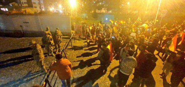 Gobierno no interviene concentraciones que incitan al Golpe de Estado