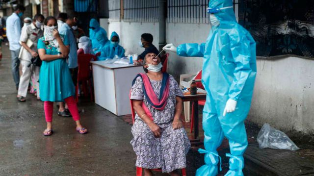 India con cerca de ocho millones de casos Covid