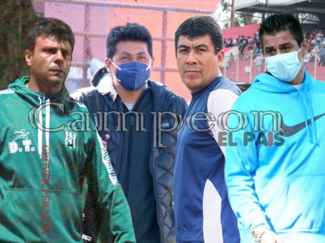 Los técnicos de los equipos tarijeños en la Simón Bolívar