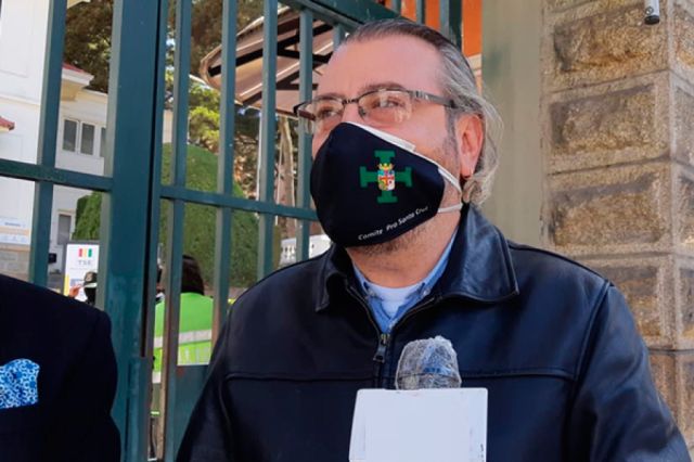Calvo señala que Áñez deja un país "convulsionado y disconforme con las elecciones”