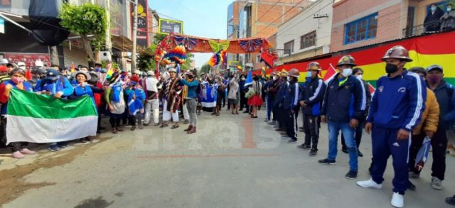 Evo llegará a Orinoca al medio día