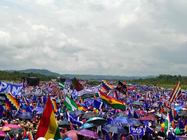 Evo también en Chimoré: "Dirigentes dejaron de responder y alcaldes calculaban en 2020"
