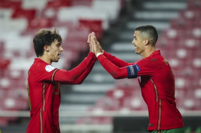 Portugal golea sin problemas con Cristiano y Joao Félix