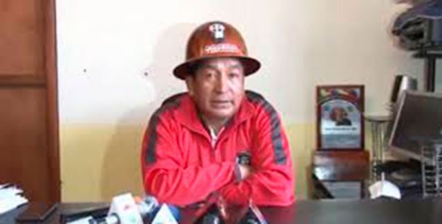 Mineros solicitan reunión con Arce