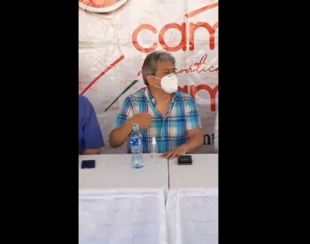 Cossío busca candidatos en Villa Montes para subnacionales