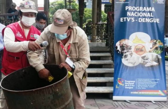 Sedes interviene 4 barrios para prevenir el dengue