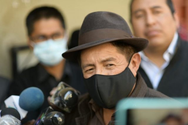 Quispe asiste a su audiencia: “Creo no quieren que sea candidato”