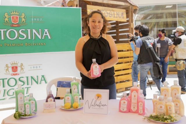 “Valentina” es un emprendimiento  de jabones líquidos y en barra.