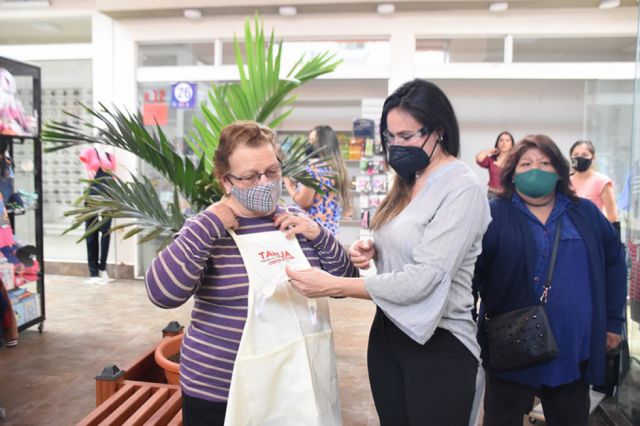 La Alcaldía apoyó a las emprendedoras.