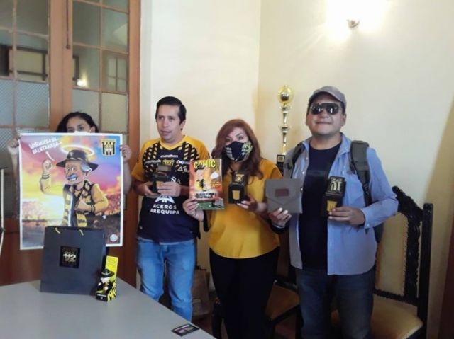 Historia del Tigre en 112 tarjetas,  un comic, streaming y un poster