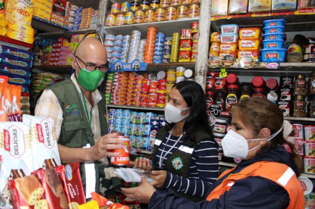 El Senasag destruyó diez toneladas de productos en Tarija