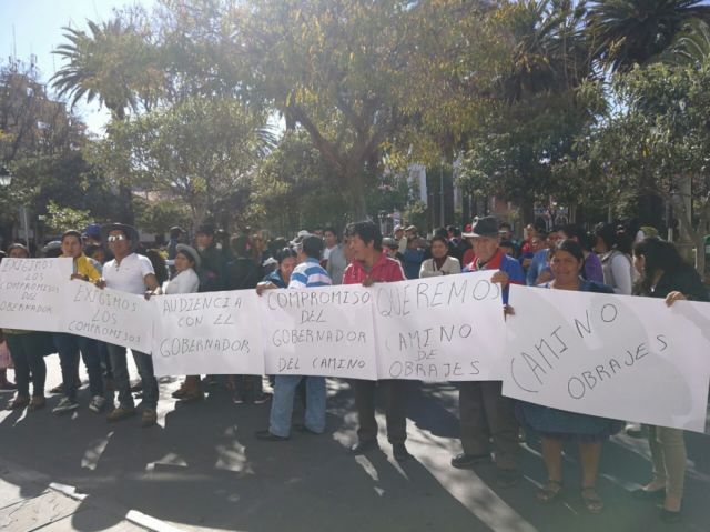 Aprueban convenio para asfaltar acceso principal a la comunidad de Obrajes-Tarija