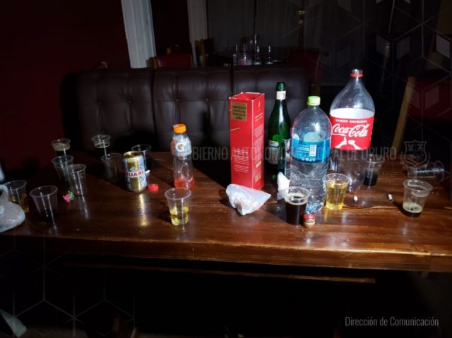 25 detenidos tras intervención a una fiesta social en Tarija  
