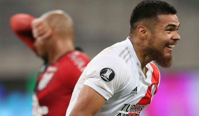 River rescató un empate sobre el final en Curitiba